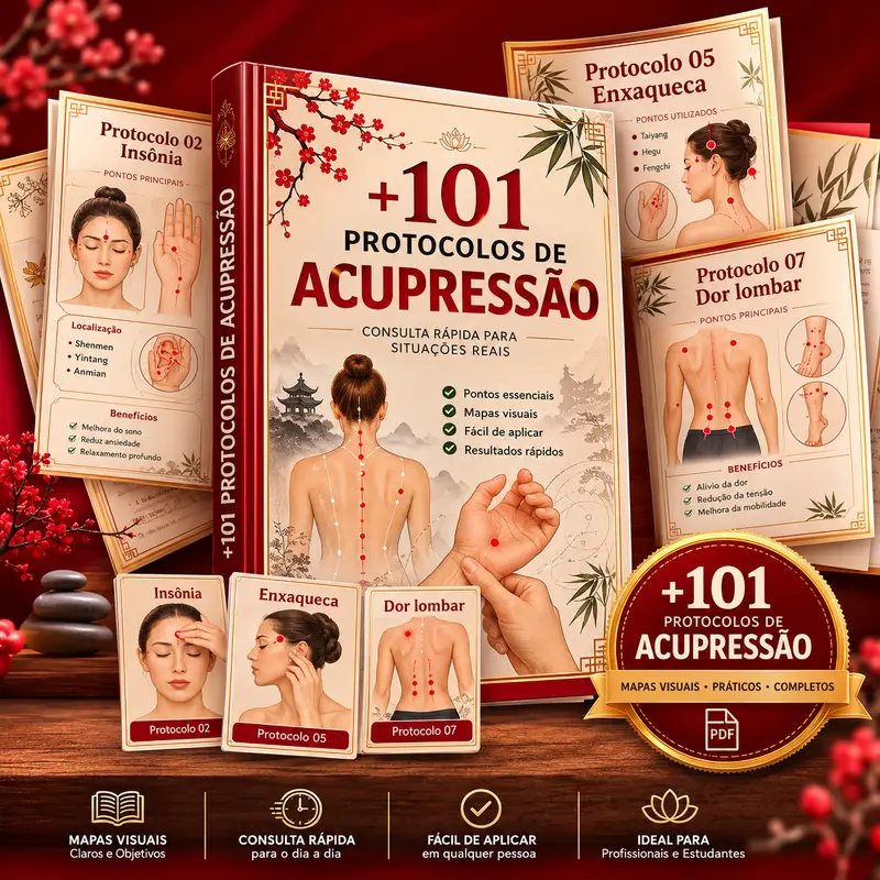 +101 protocolos de acupressão